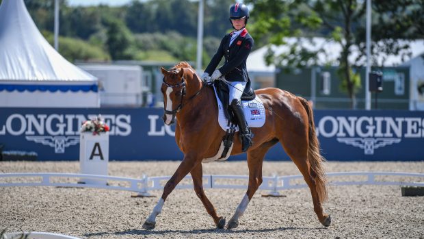 Georgia Wilson and Sakura, members of the British team at World Para Dressage Championships